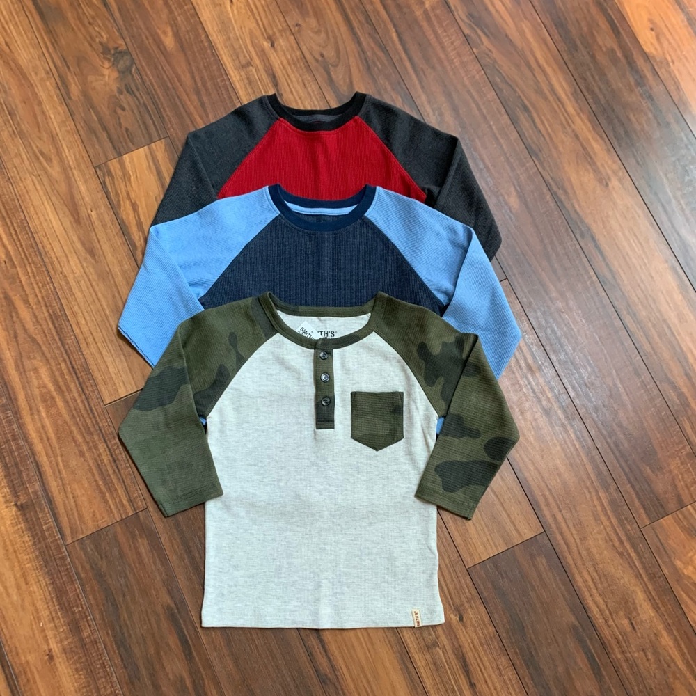 Long sleeve Ragland shirts (3)